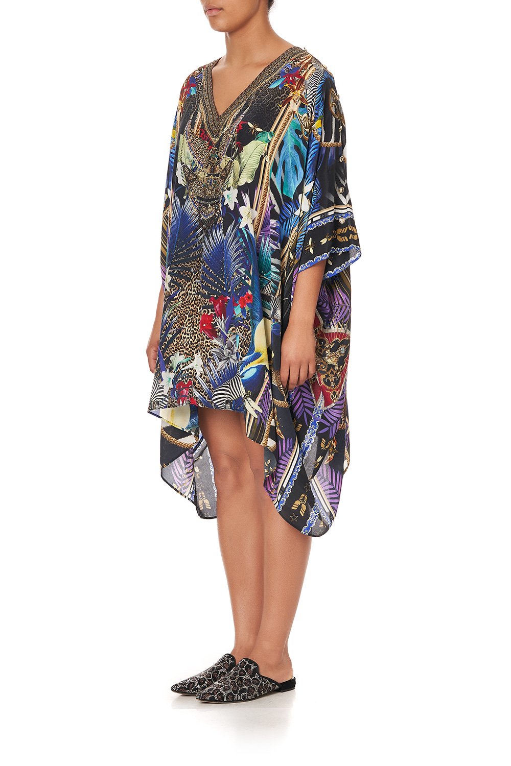 KAFTAN WITH BUTTON UP SLEEVES RAINBOW ROOM