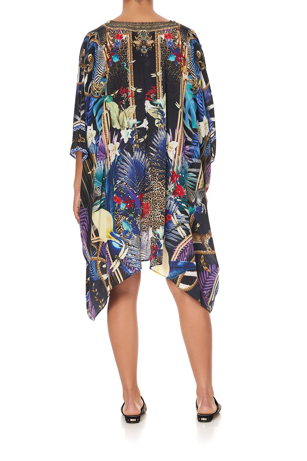 KAFTAN WITH BUTTON UP SLEEVES RAINBOW ROOM
