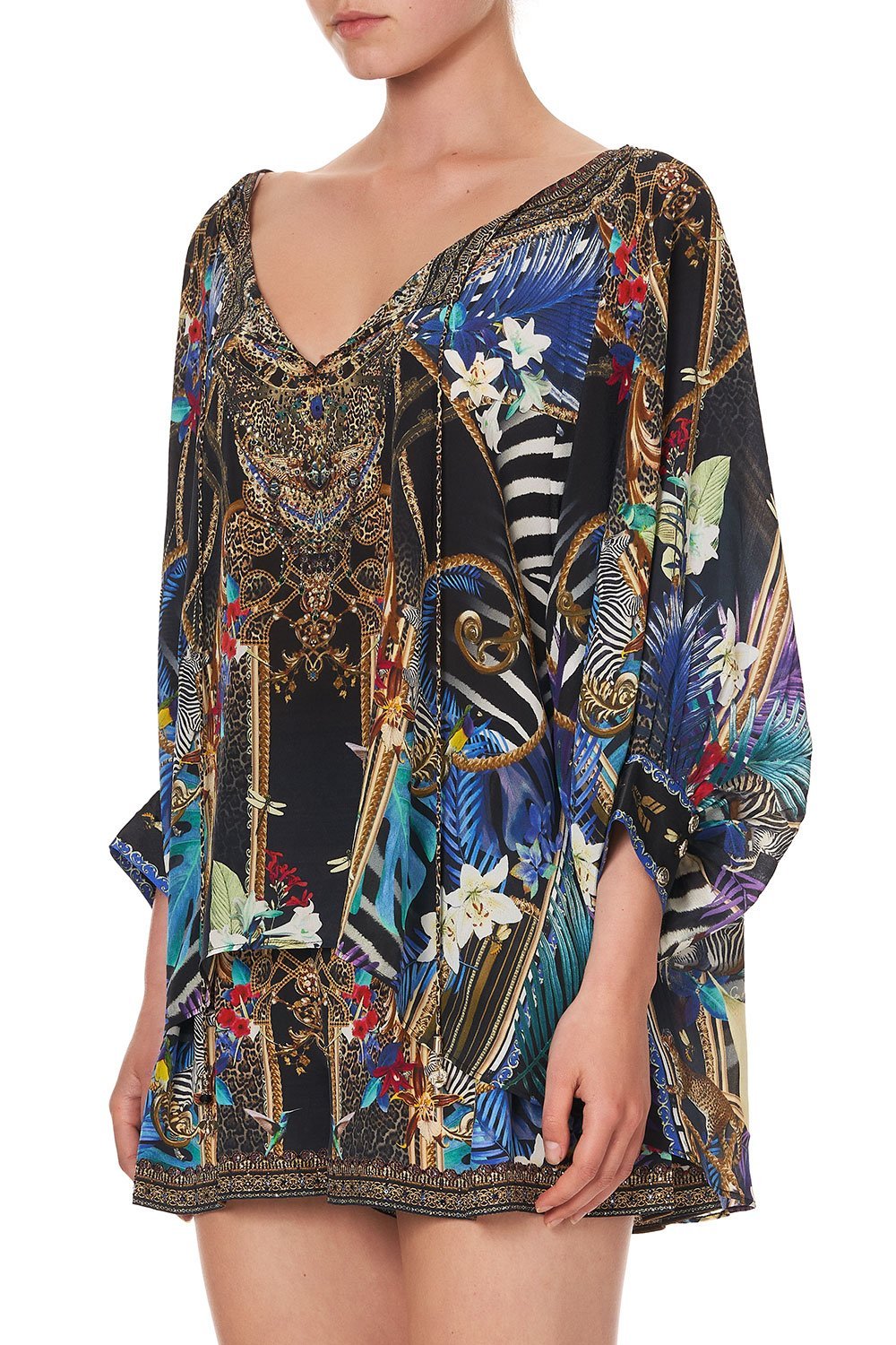 RAGLAN SLEEVE BLOUSE WITH CUFF RAINBOW ROOM