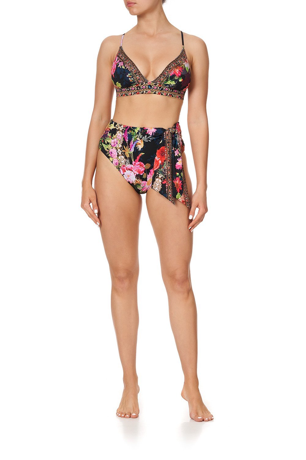 LACE BACK TRI BRA HAMPTON HIVE