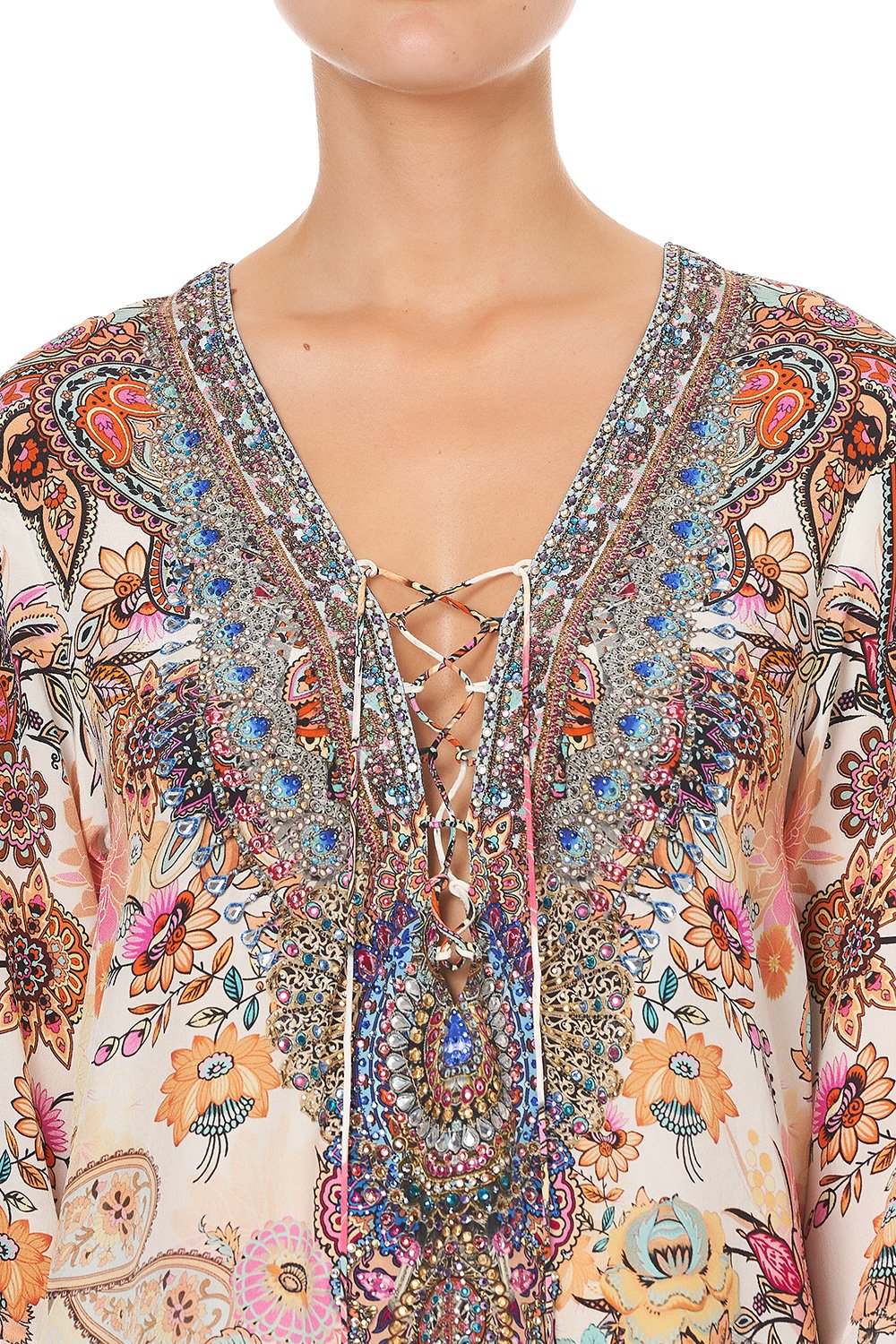 SHORT DRESS WITH HIGH LOW HEM CARNABY DISCO