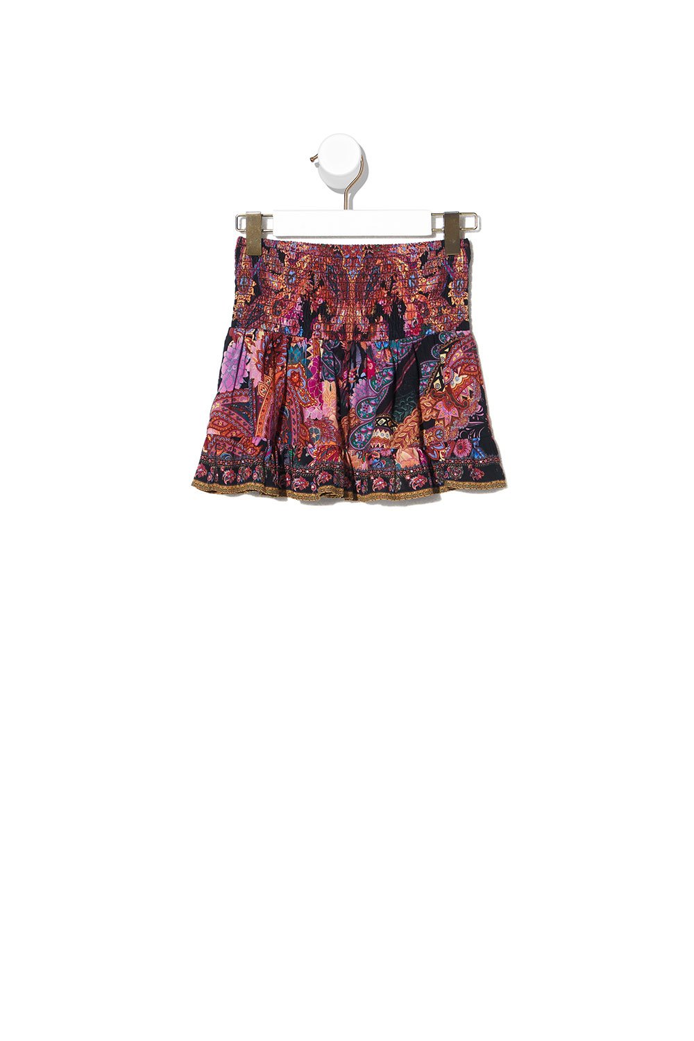 KIDS SHIRRING WAIST SKIRT 4-10 MAYFAIR MARY