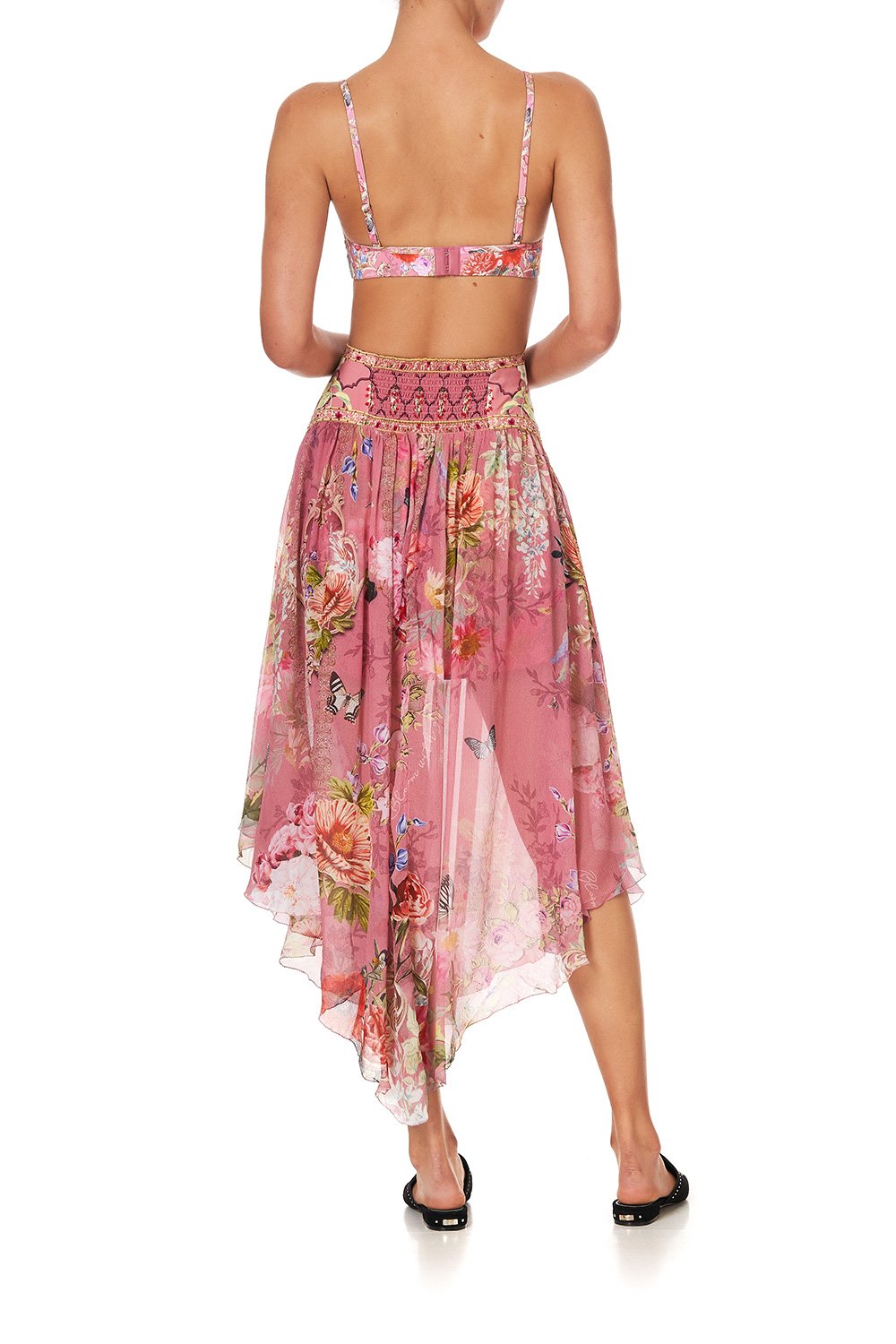 SOFT BRA WITH BACK CLIP PATCHWORK HEART