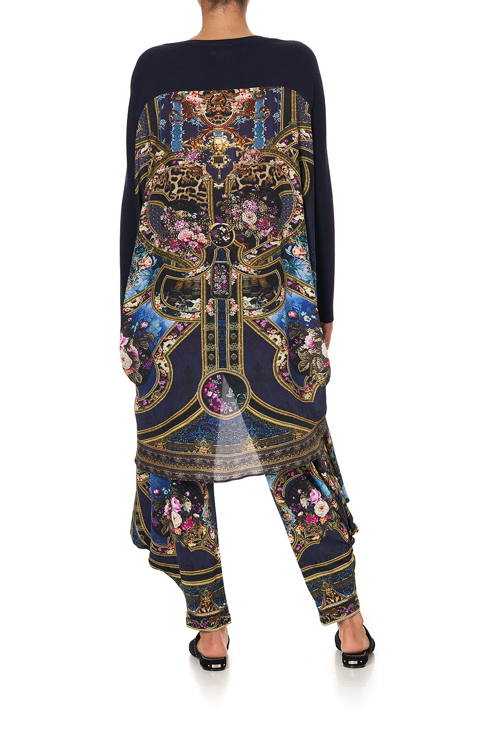 LONG SLEEVE JUMPER WITH PRINT BACK FIELDS OF TREASURE