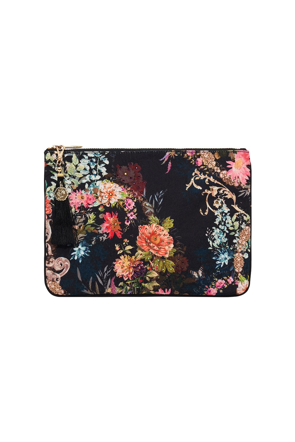 SMALL CANVAS CLUTCH HAMPTON HIVE