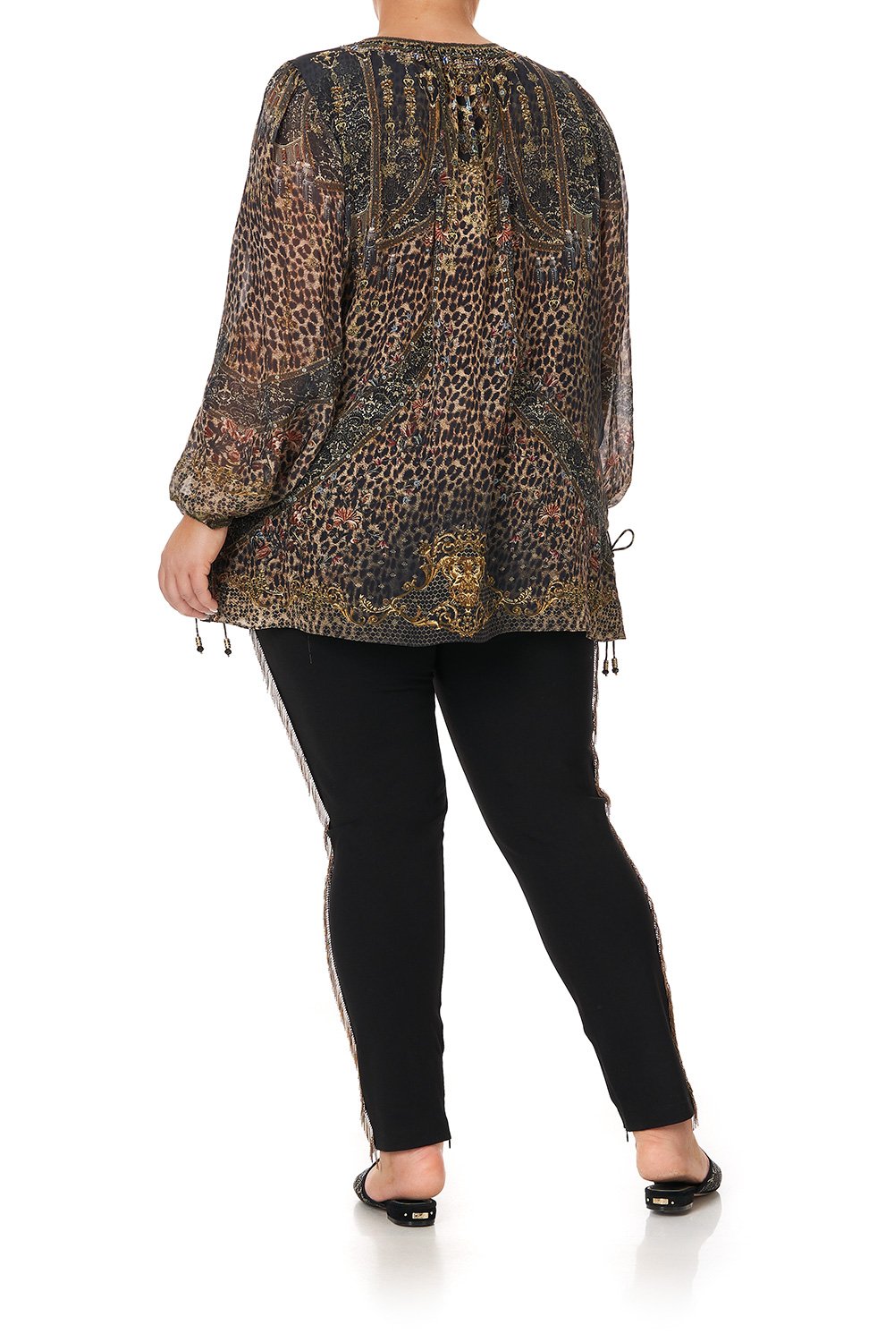 PONTE PANT WITH SIDE SEAM ABINGDON PALACE