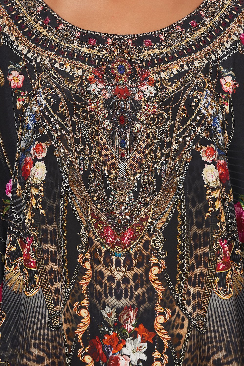 SCOOP BACK HEM DRESS GOTHIC GODDESS