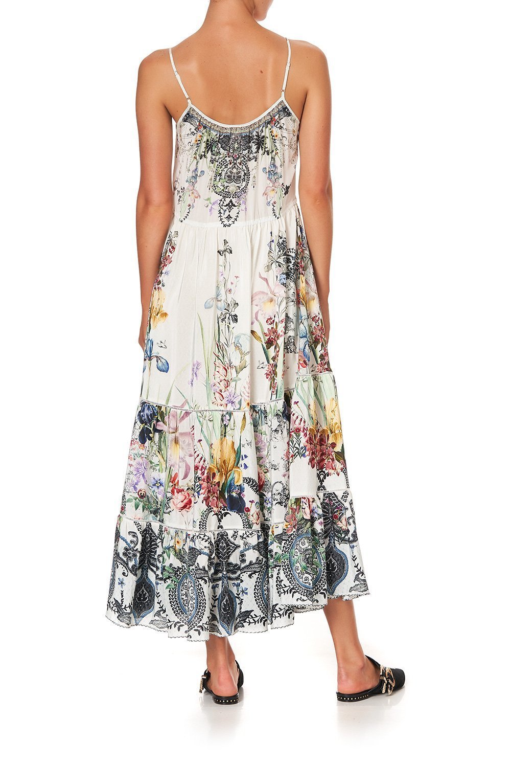 DRESS WITH FRONT TIE DETAIL TRUE ROMANCE