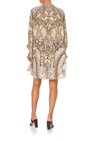 SHORT KAFTAN WITH HIGH NECK ALL IS NOUVEAU