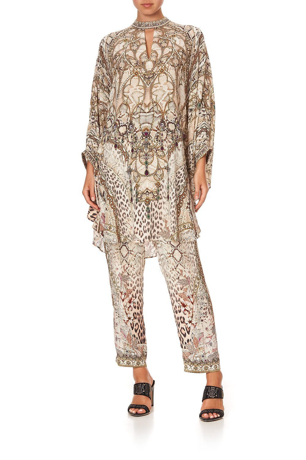 SHORT KAFTAN WITH HIGH NECK ALL IS NOUVEAU