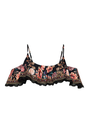 FRILL CROP TOP BELLE OF THE BAROQUE