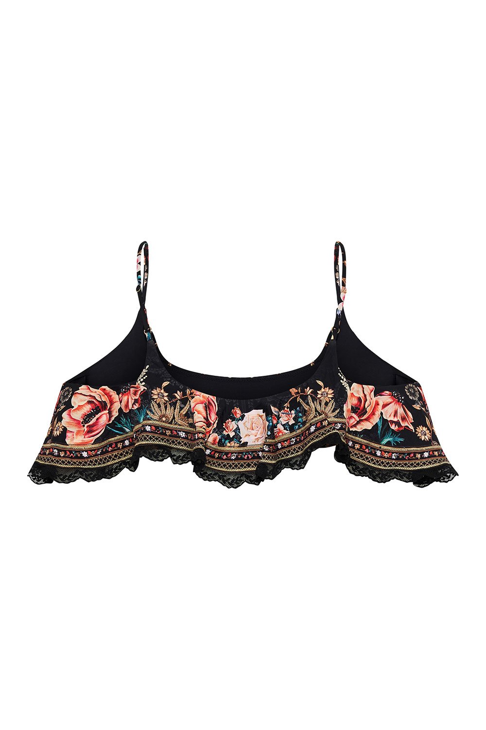 FRILL CROP TOP BELLE OF THE BAROQUE