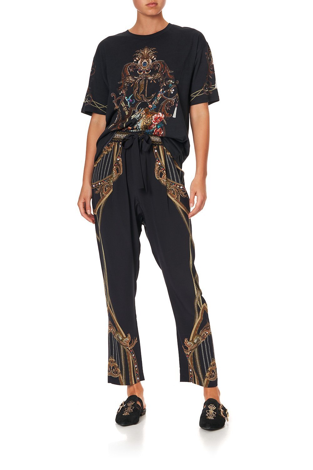 OVERSIZE BAND TEE BELLE OF THE BAROQUE