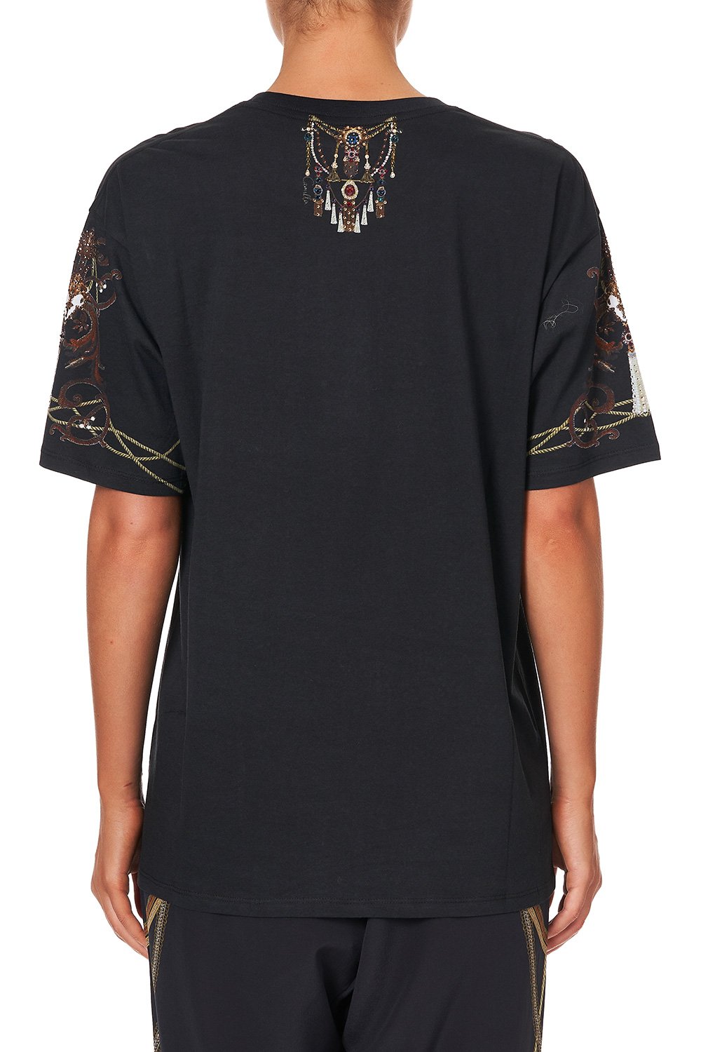 OVERSIZE BAND TEE BELLE OF THE BAROQUE