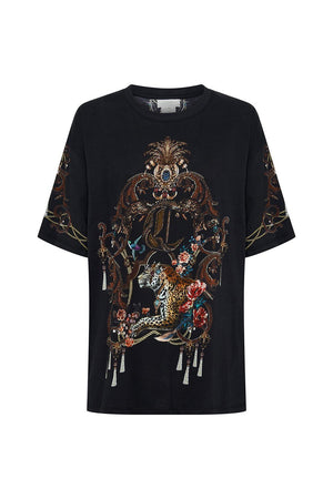 OVERSIZE BAND TEE BELLE OF THE BAROQUE