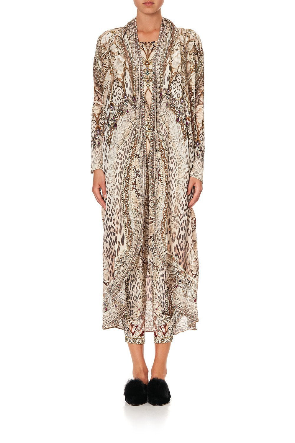 LONG CASUAL JACKET WITH POCKETS ALL IS NOUVEAU