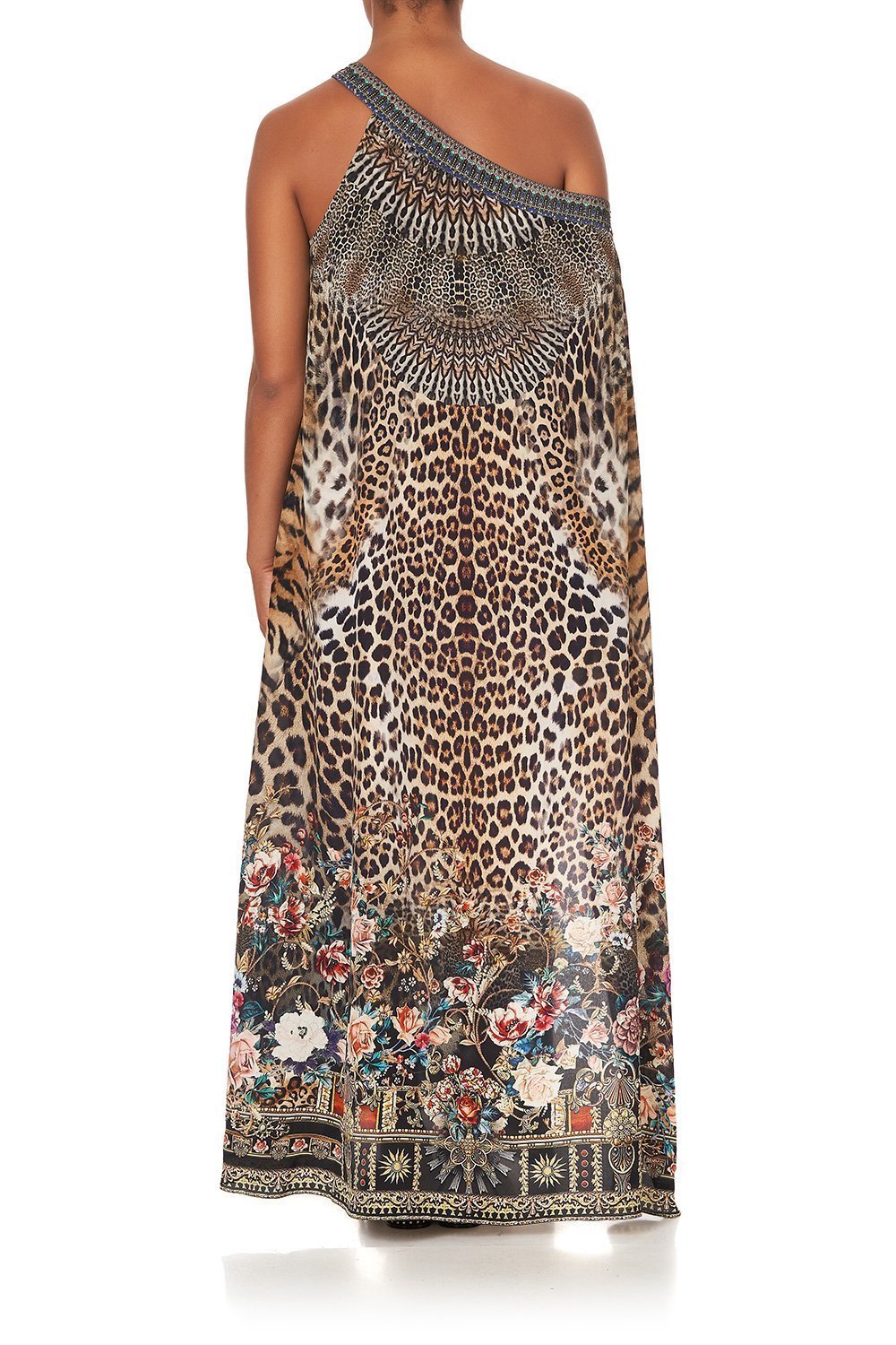 ONE SHOULDER KAFTAN WITH NECKBAND CALL OF THE CATHEDRAL