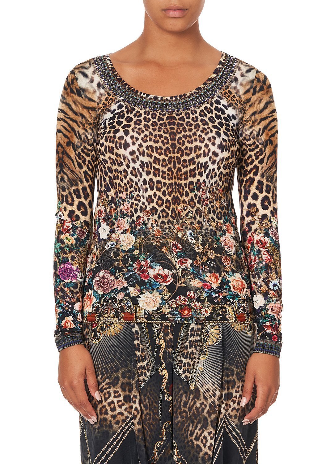 LONG SLEEVE FITTED TOP CALL OF THE CATHEDRAL