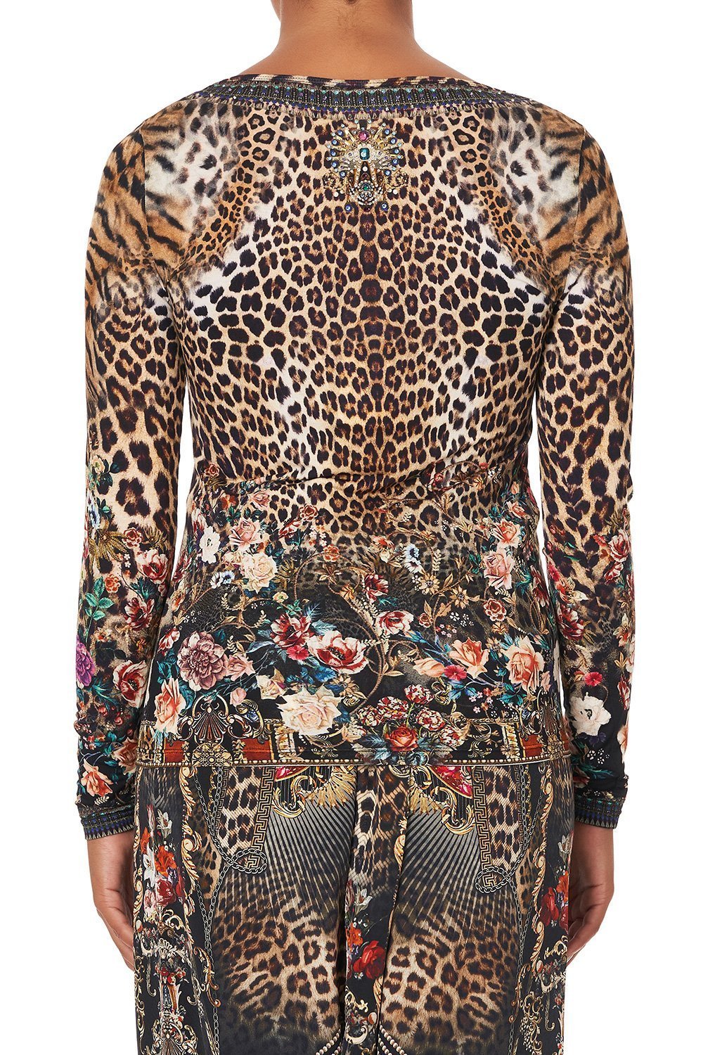 LONG SLEEVE FITTED TOP CALL OF THE CATHEDRAL