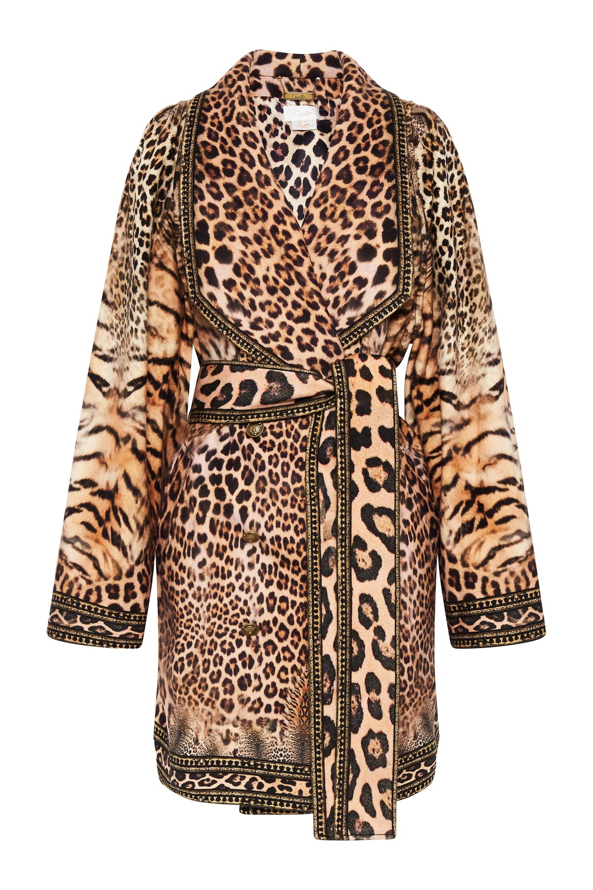 SHORT COAT WITH VEST DETAIL CALL OF THE CATHEDRAL