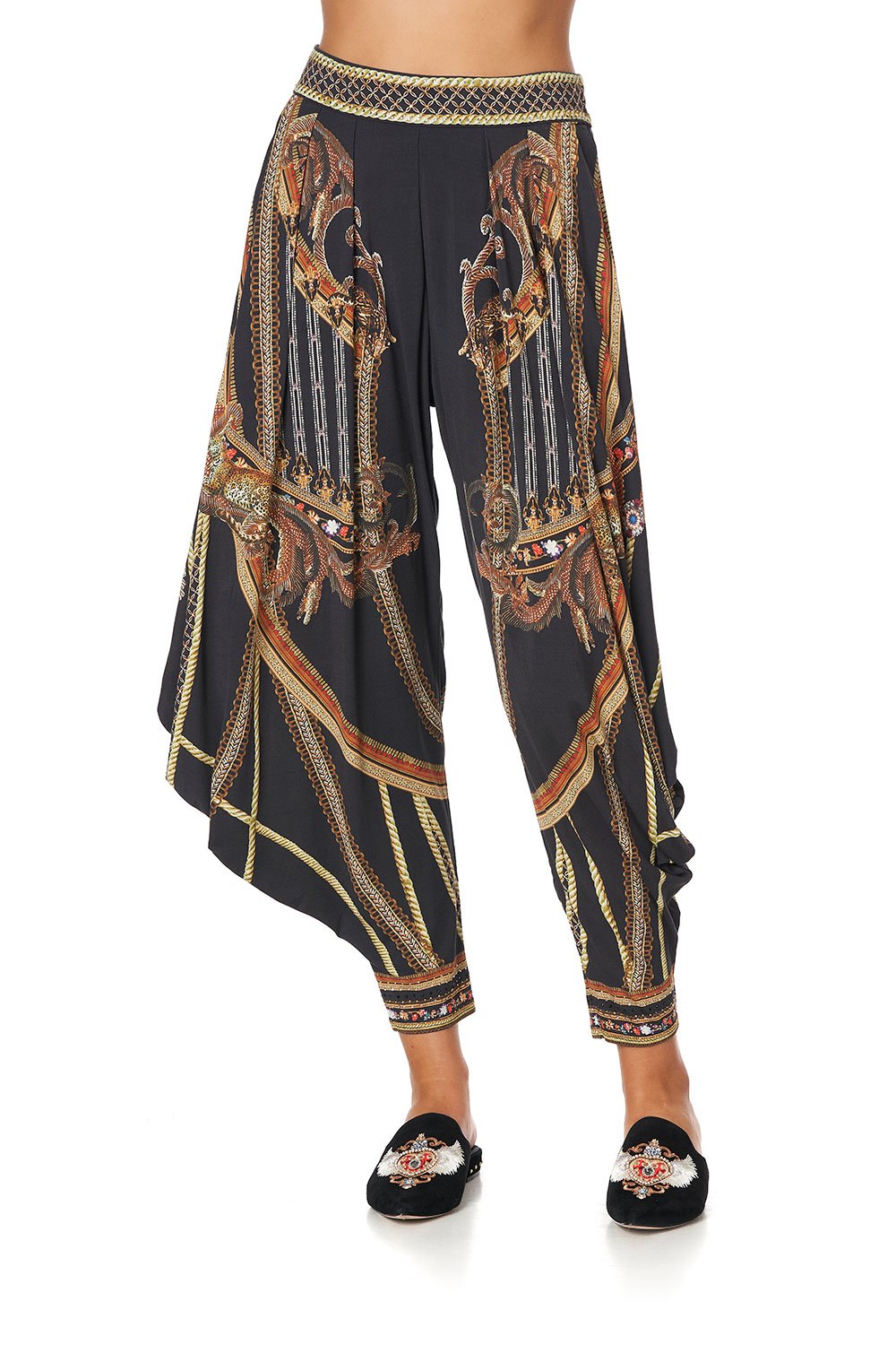 JERSEY DRAPE PANT WITH POCKET BELLE OF THE BAROQUE