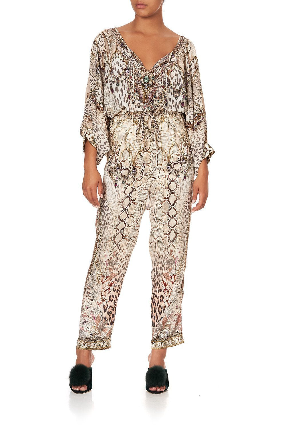 RAGLAN SLEEVE BLOUSE WITH CUFF ALL IS NOUVEAU