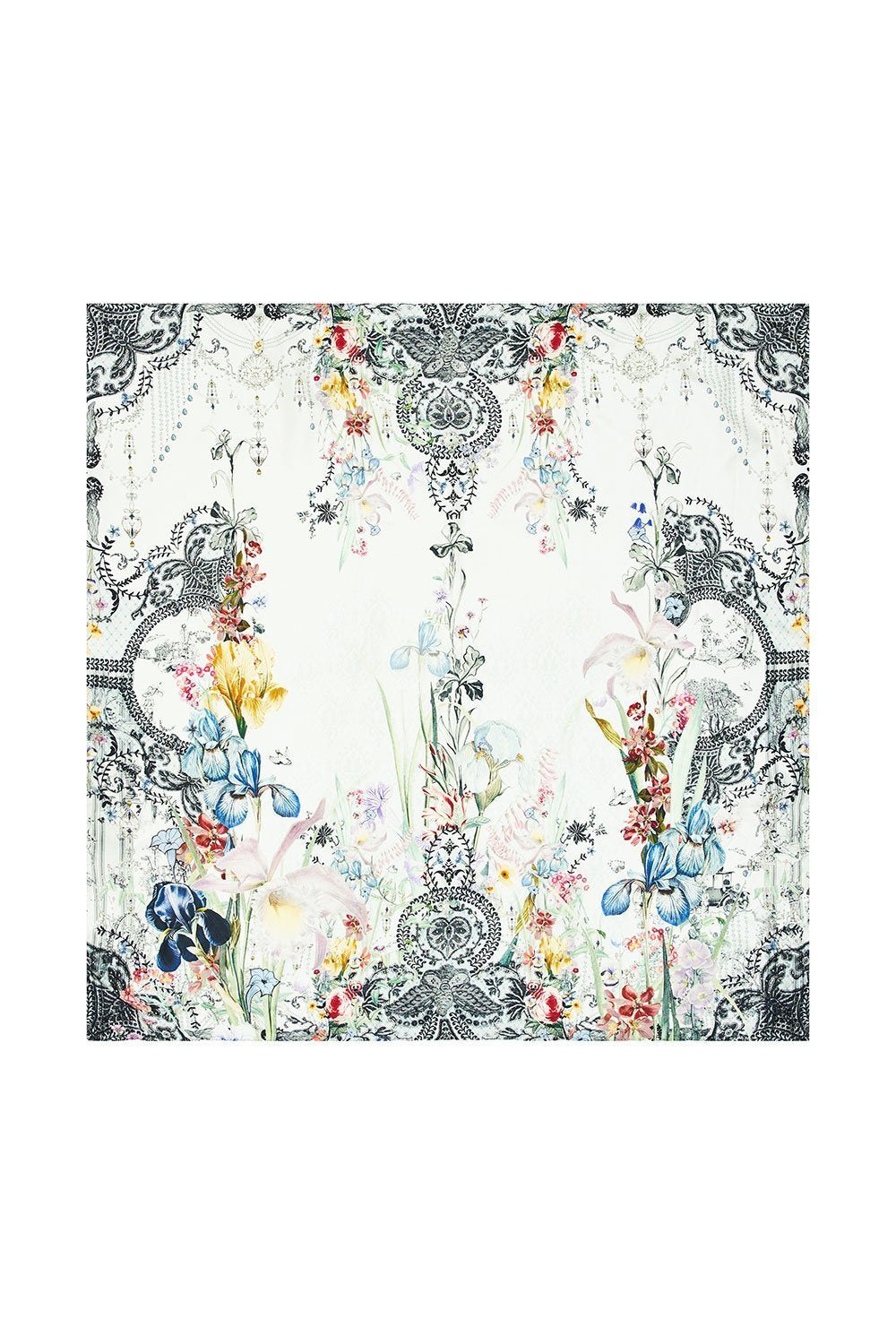 LARGE SQUARE SCARF TRUE ROMANCE