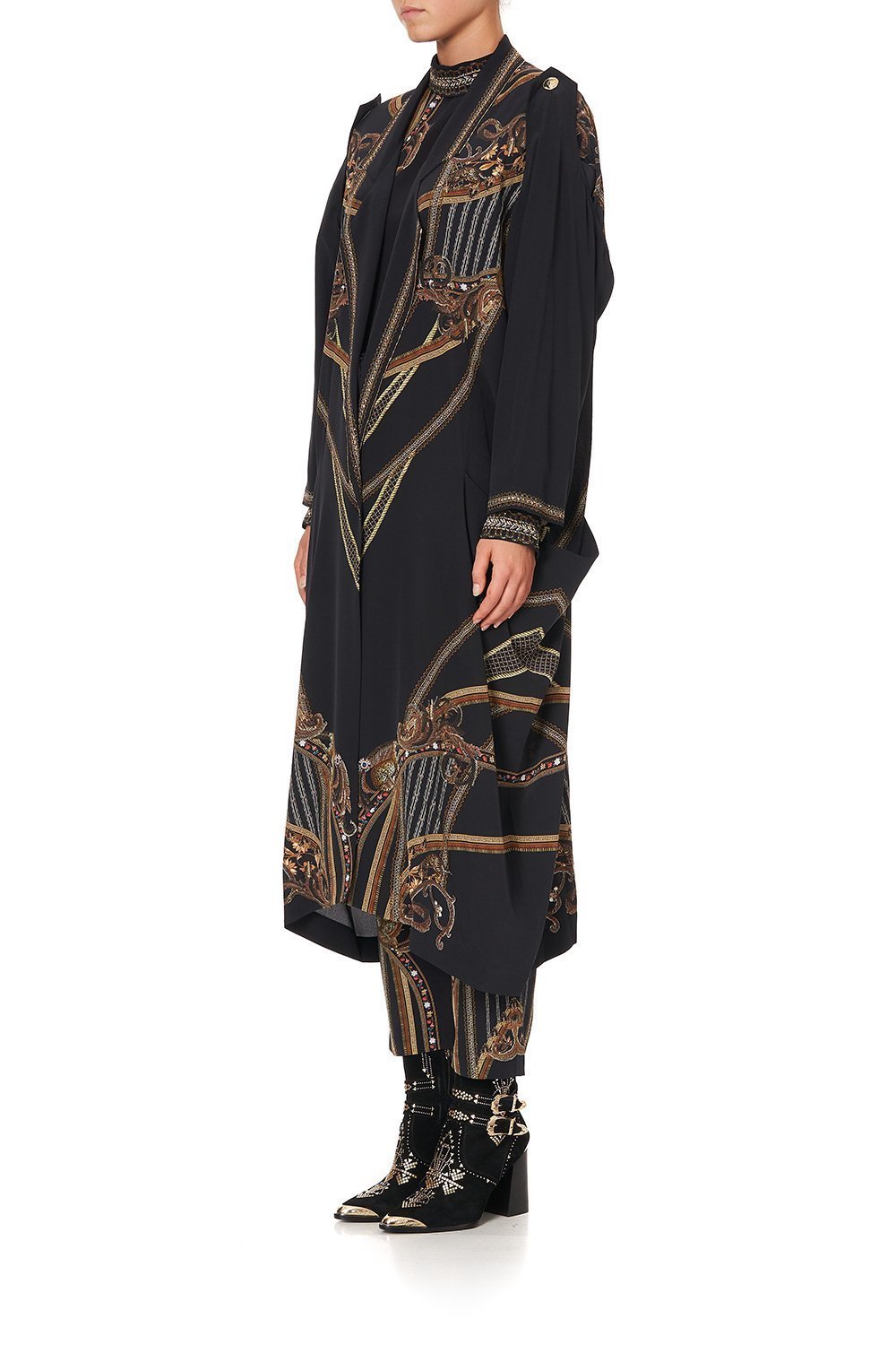 RELAXED PANEL COAT BELLE OF THE BAROQUE