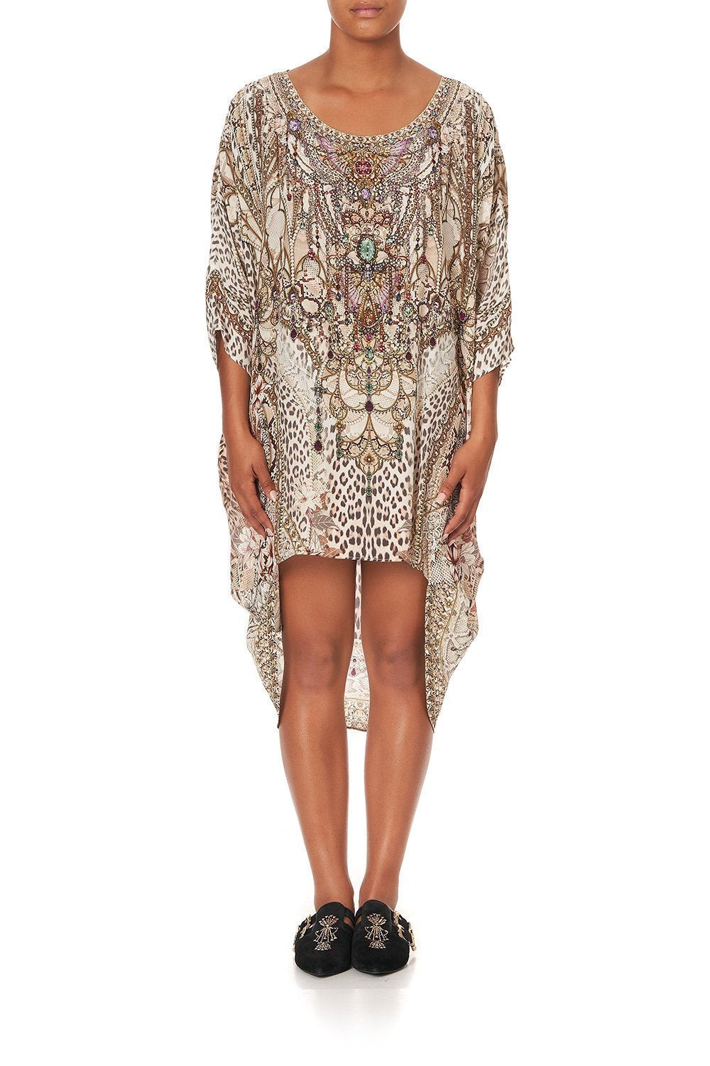 SCOOP BACK HEM DRESS ALL IS NOUVEAU