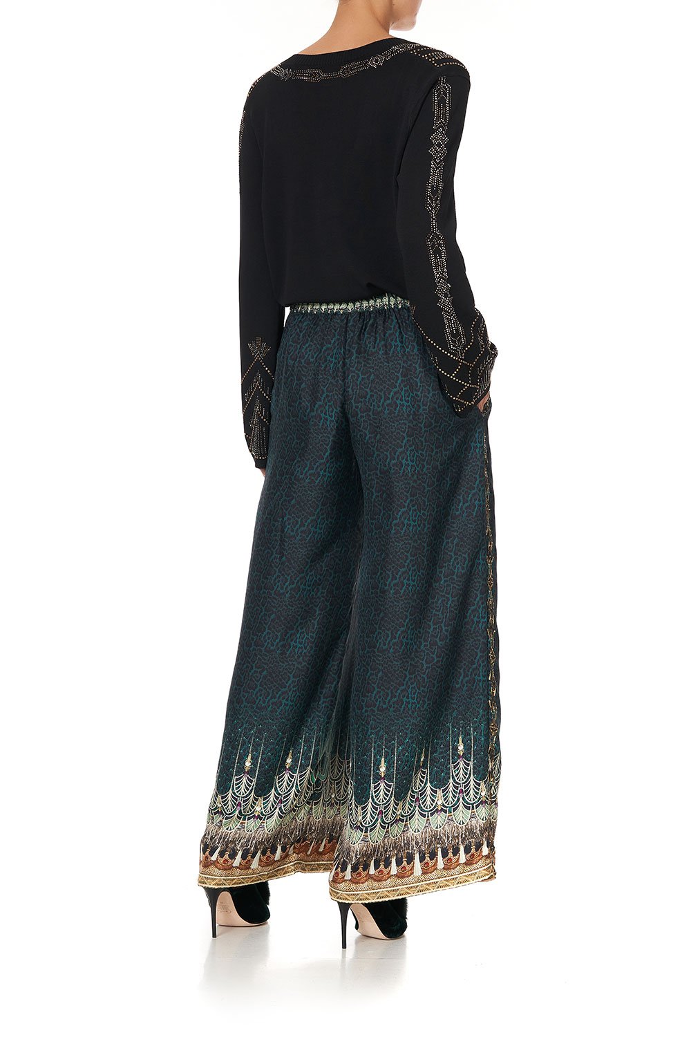 V NECK KNIT TUNIC FITZGERALDS FLAPPER