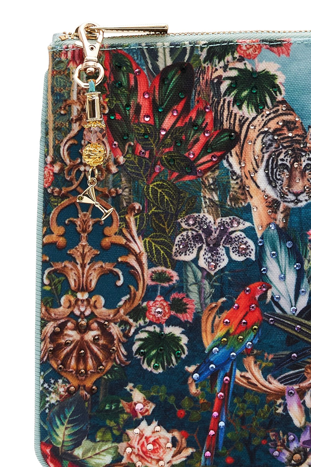 SMALL CANVAS CLUTCH IF THESE WALLS COULD TALK