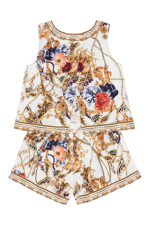 KIDS DOUBLE LAYER PLAYSUIT 4-10 REIGN SUPREME