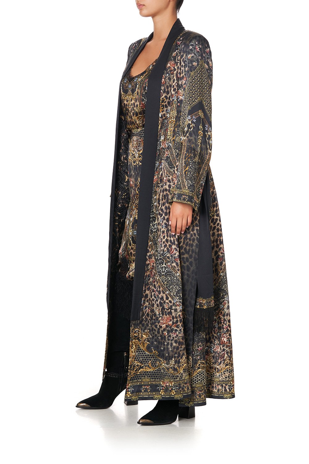 KIMONO COAT WITH SPLITS ABINGDON PALACE