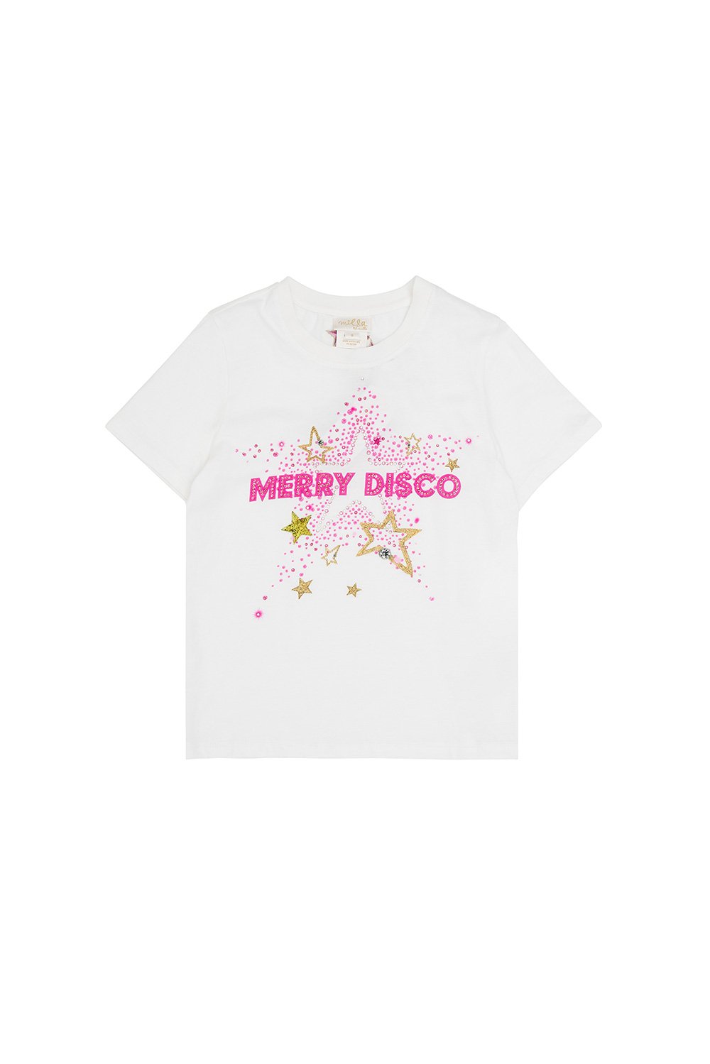 KIDS SHORT SLEEVE T-SHIRT 12-14 BABYS A GO GLITTER