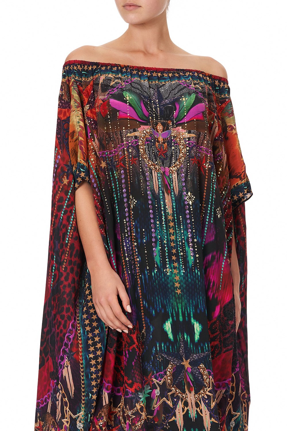 OFF SHOULDER KAFTAN ROCKET WOMAN