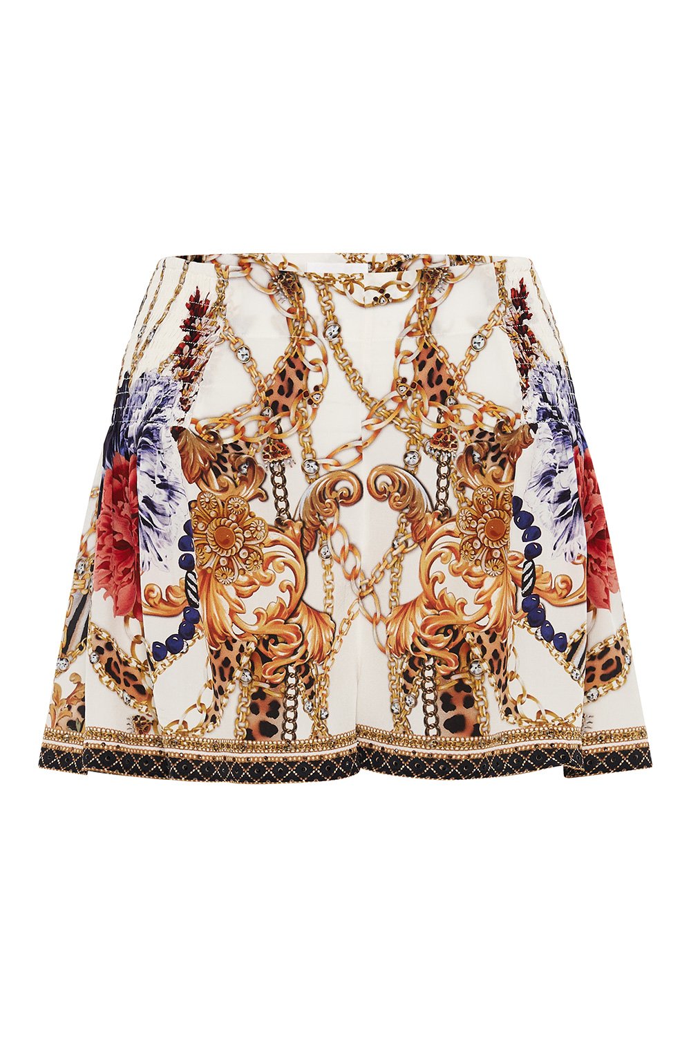 SHORTS WITH SIDE FLOUNCE REIGN SUPREME