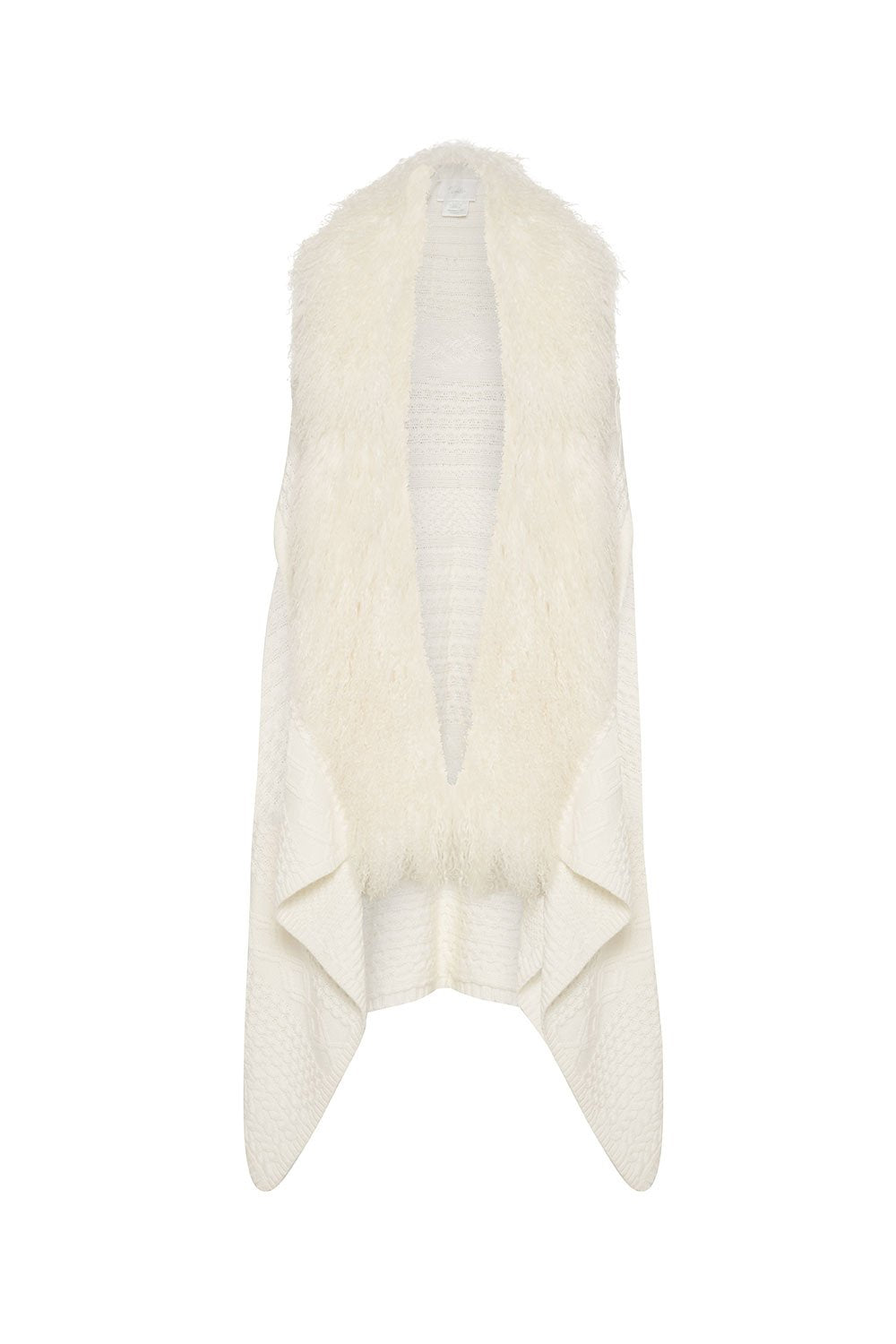 SHEARLING CAPE SEW IN LOVE