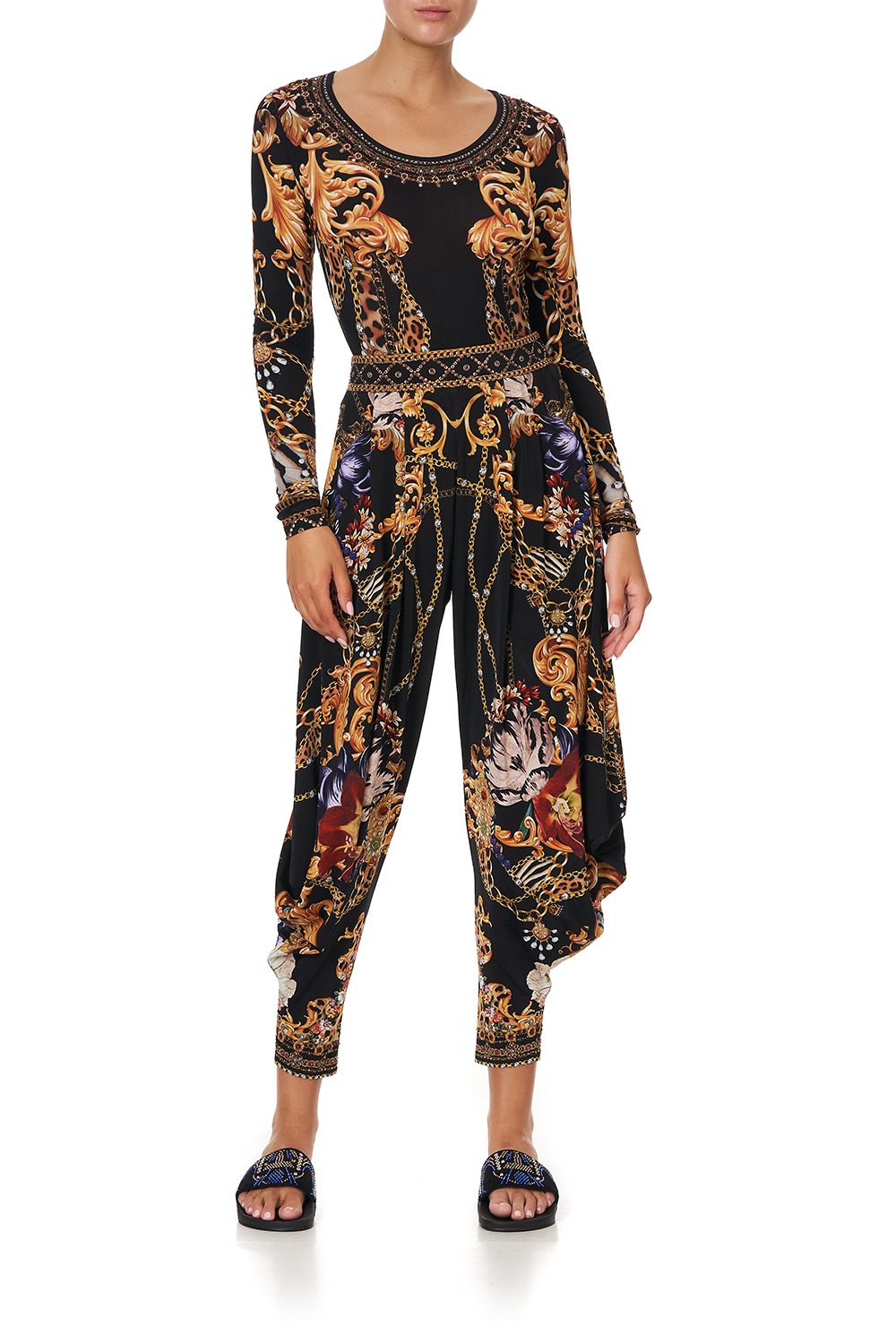 LONG SLEEVE FITTED TOP A NIGHT IN THE 90S