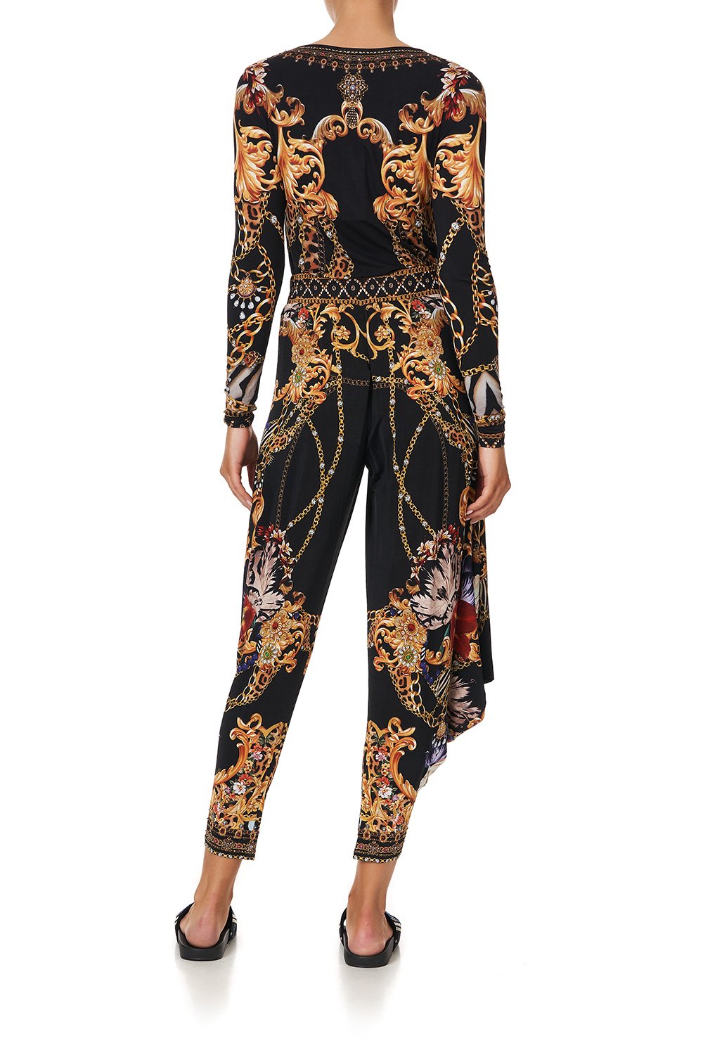 LONG SLEEVE FITTED TOP A NIGHT IN THE 90S