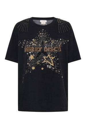 OVERSIZE BAND TEE LADY STARDUST