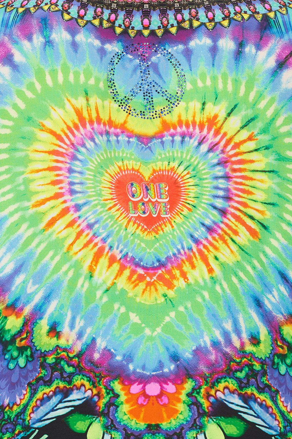 ROUND NECK KAFTAN HYPED UP HIPPIE