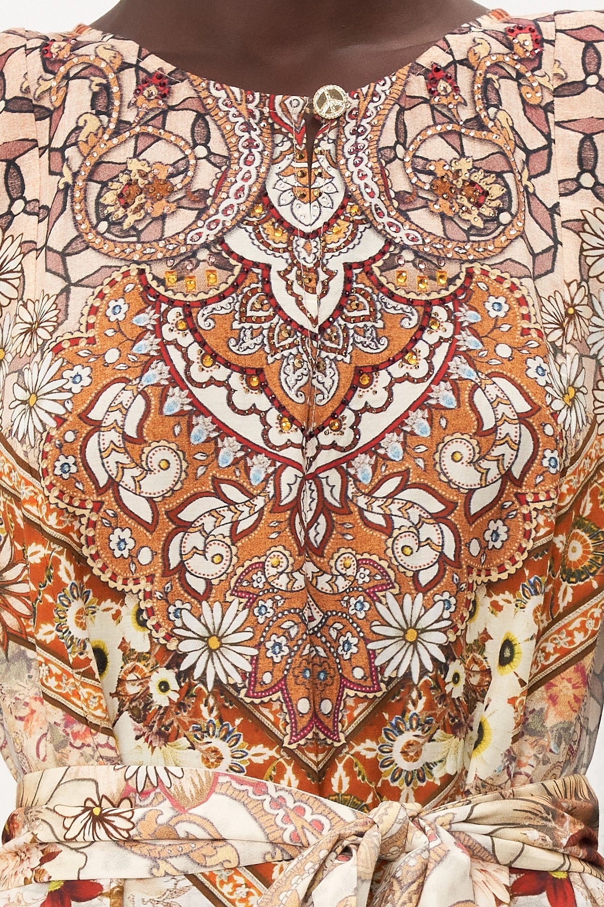 FLARED JUMPSUIT HEART OF A HIPPIE