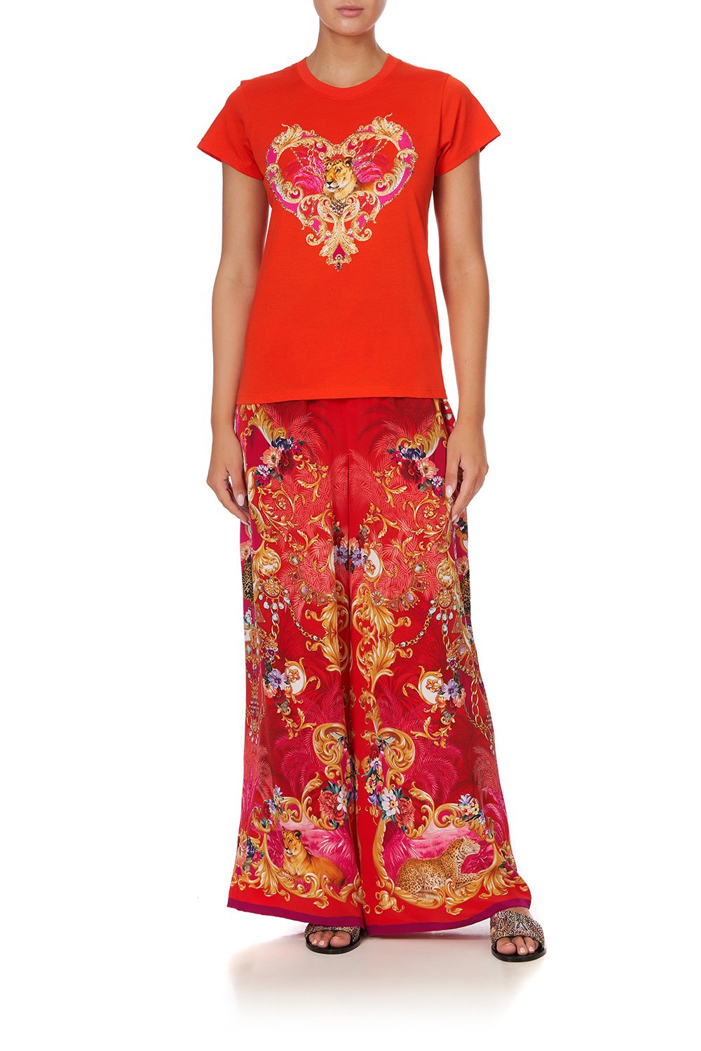 SLIM FIT ROUND NECK T-SHIRT PRIMA DONNA