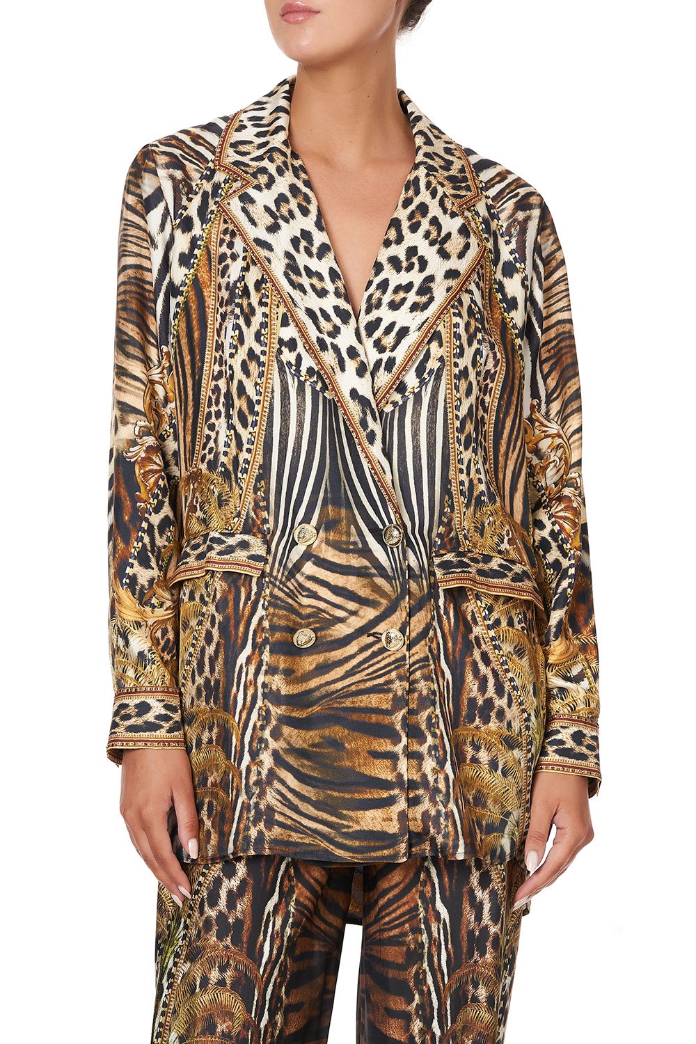 DOUBLE BREASTED SOFT JACKET BERKELEY ST AFTER DARK