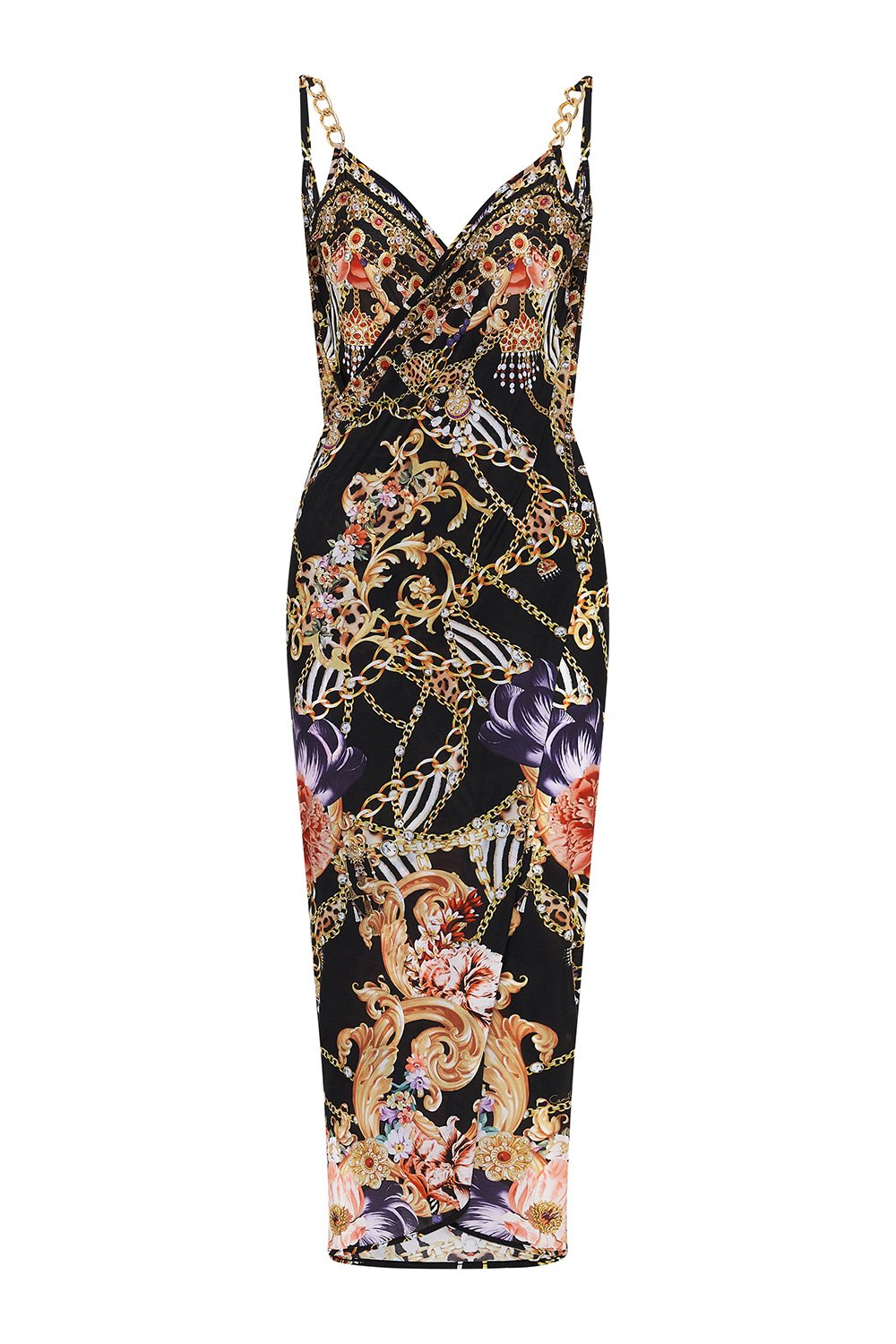 SARONG WITH STRAPS AND CHAIN DETAIL A NIGHT IN THE 90S