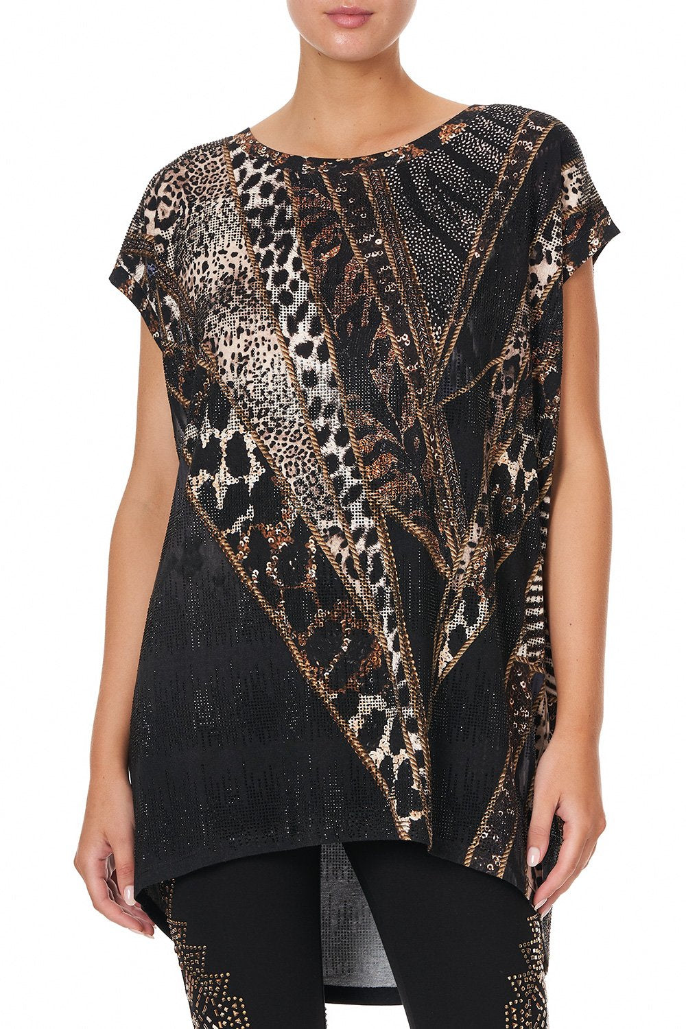 EXTENDED SLEEVE TEE LADY STARDUST