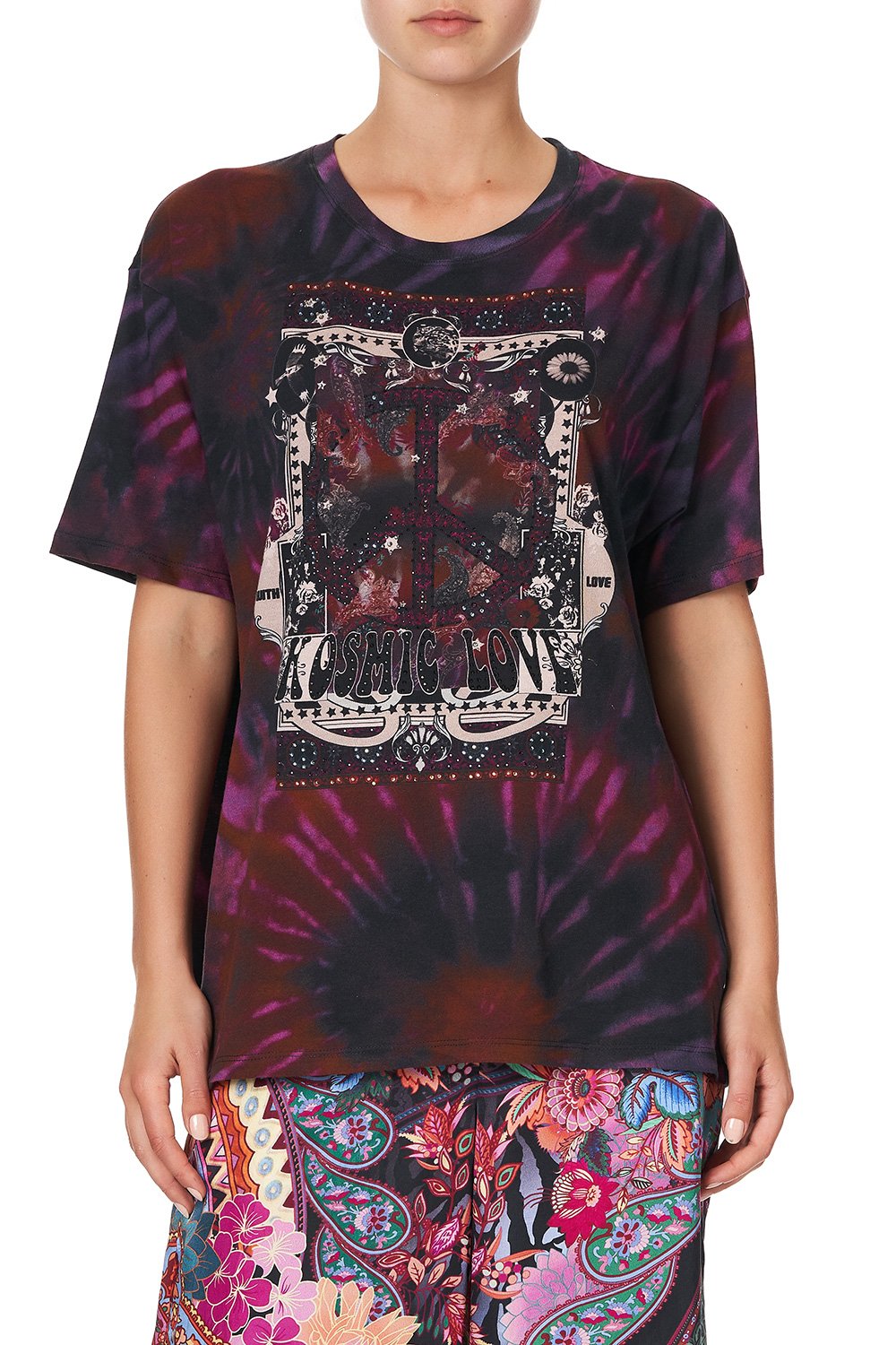 OVERSIZE BAND TEE SWINGING SIXTIES