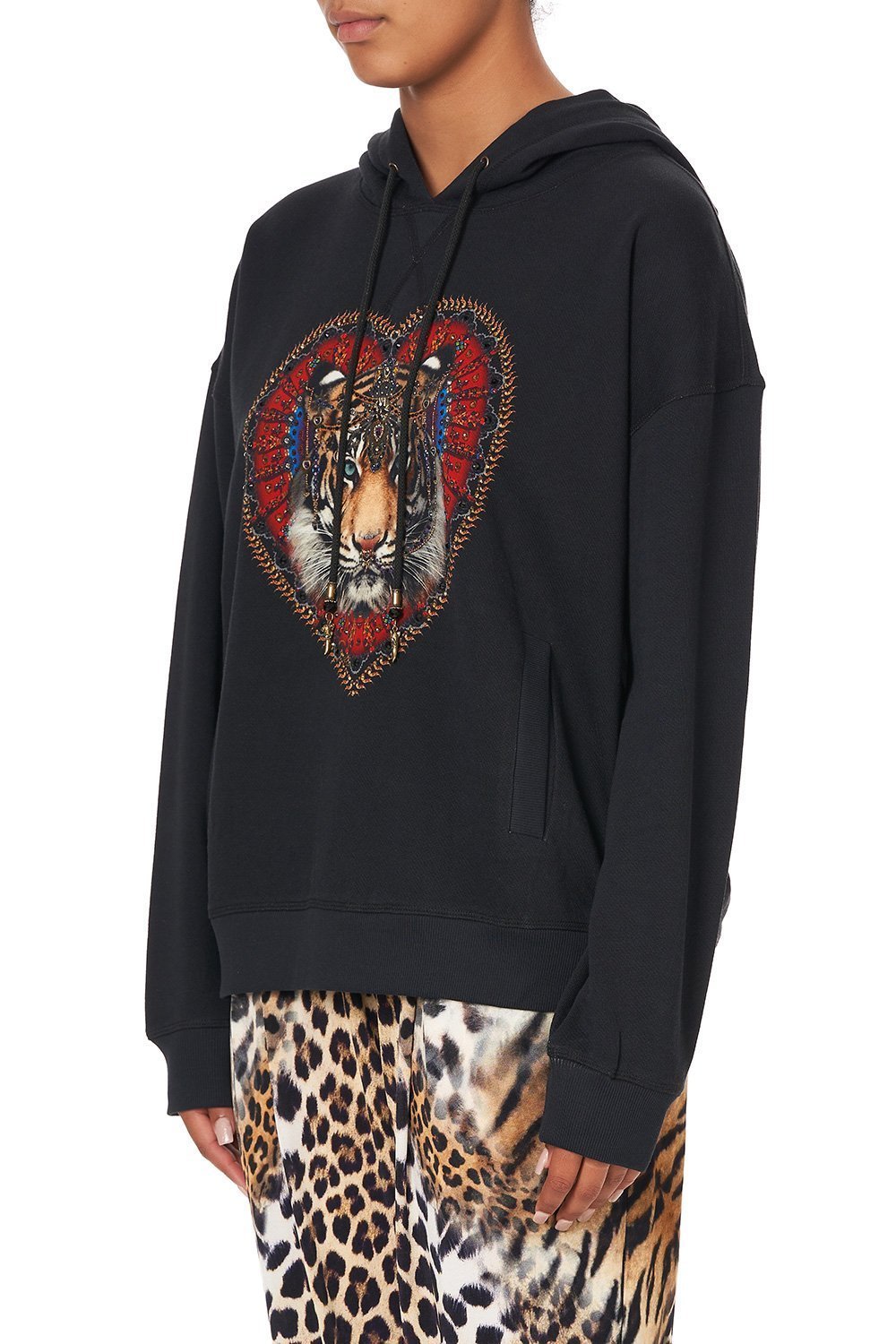 HOODIE WITH SIDE POCKETS MIDNIGHT MADNESS