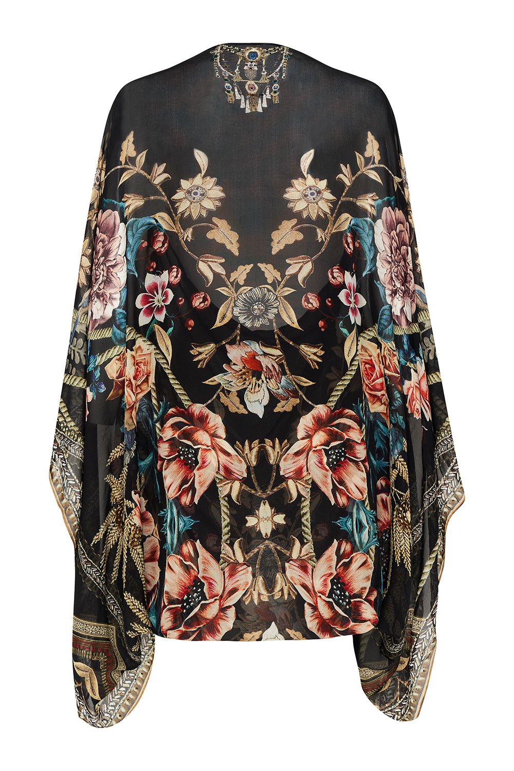 SILK SHRUG BELLE OF THE BAROQUE