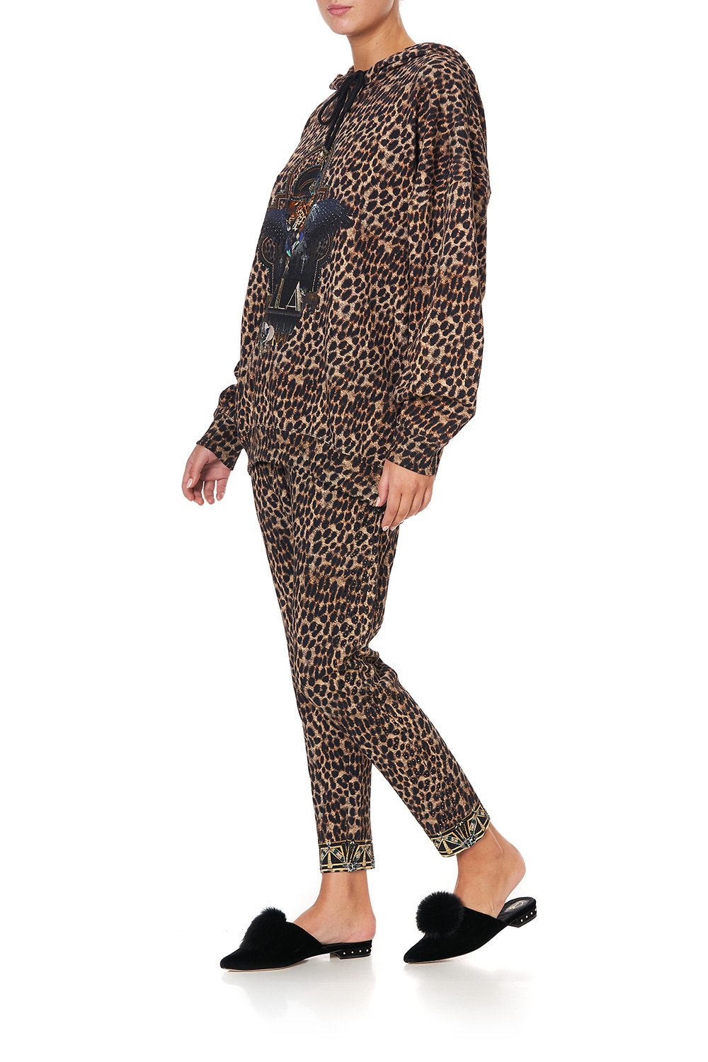 BOYFRIEND HOODIE WITH SIDE POCKET FITZGERALDS FLAPPER